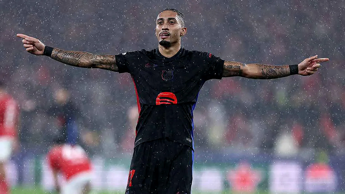 رافينيا يغيب عن ريال مايوركا بإجهاد فخذ: برشلونة يعاني من 3 غيابات