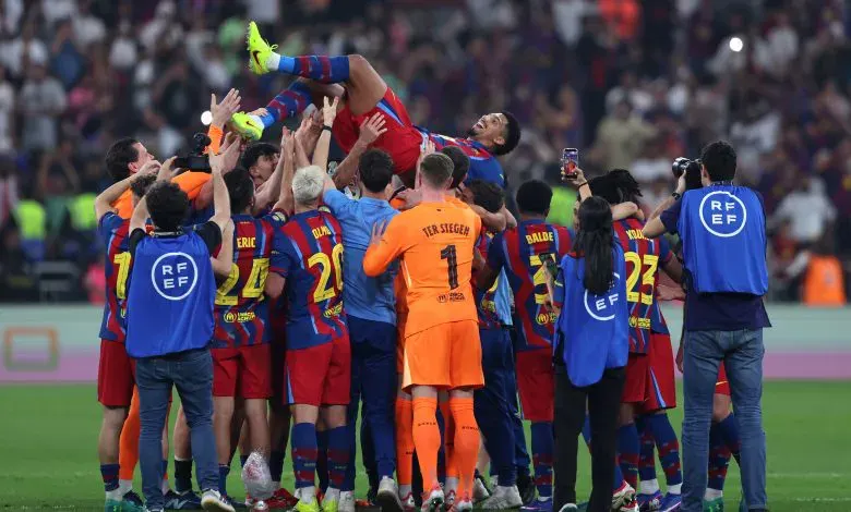 برشلونة يخوض اختبار بقاء حاسم أمام سلافيا براغ في دوري الأبطال