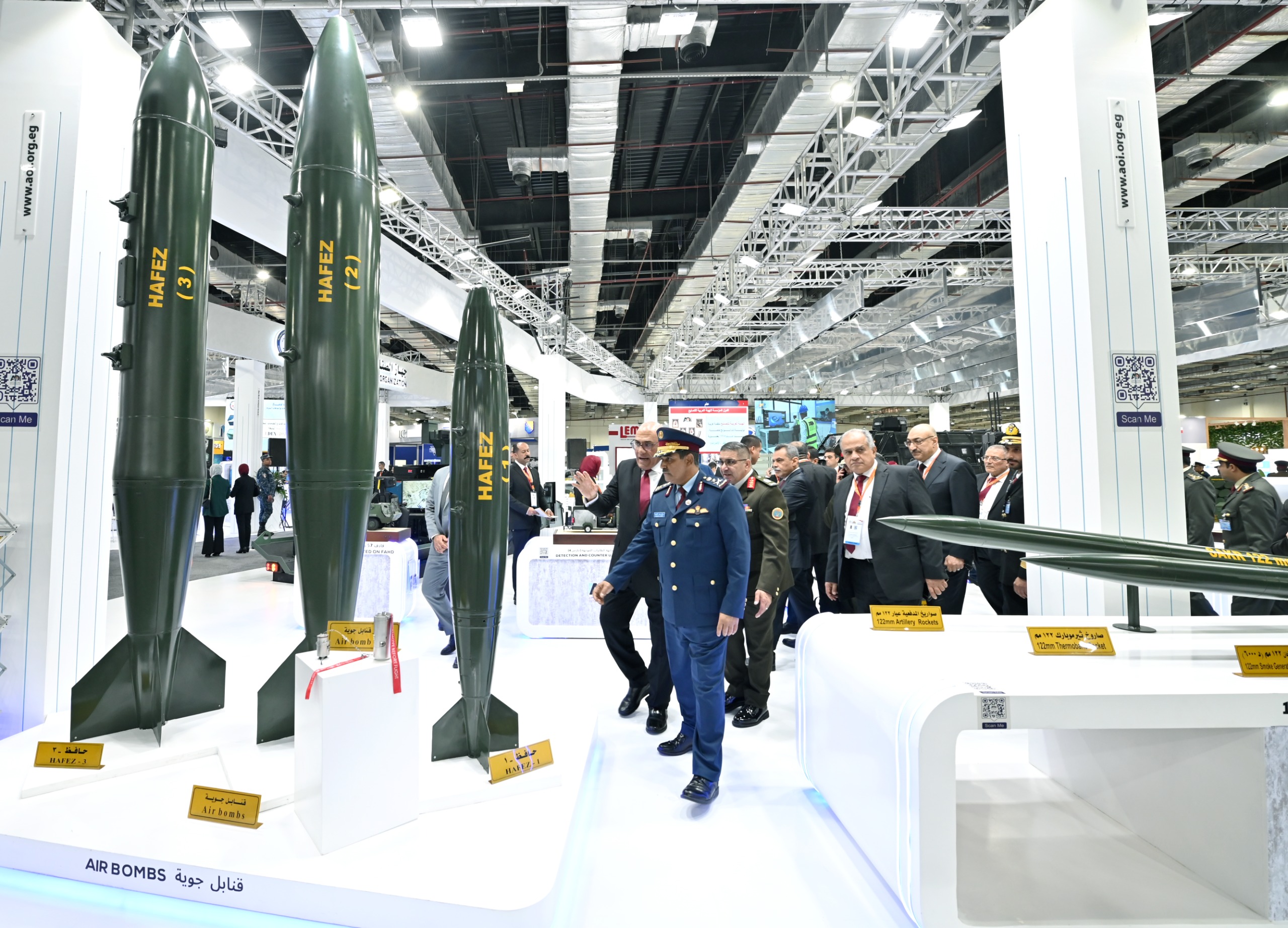 الهيئة العربية للتصنيع تبدأ تحويل «حافظ» المصرية إلى قنابل ذكية