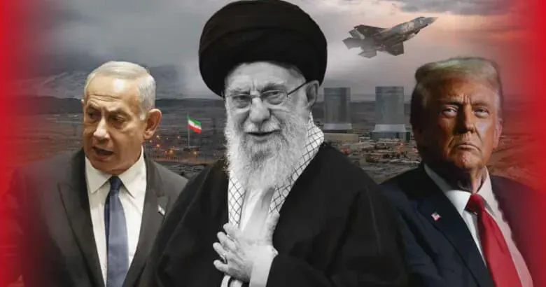 خامني ونتنياهو وترامب.