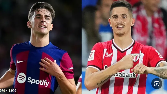 برشلونه واتلتيك بياباو.