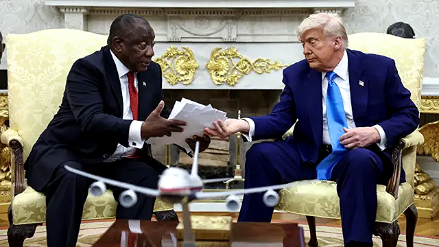 ترامب يهاجم رئيس جنوب أفريقيا في المكتب البيضاوي بمزاعم "اضطهاد ...