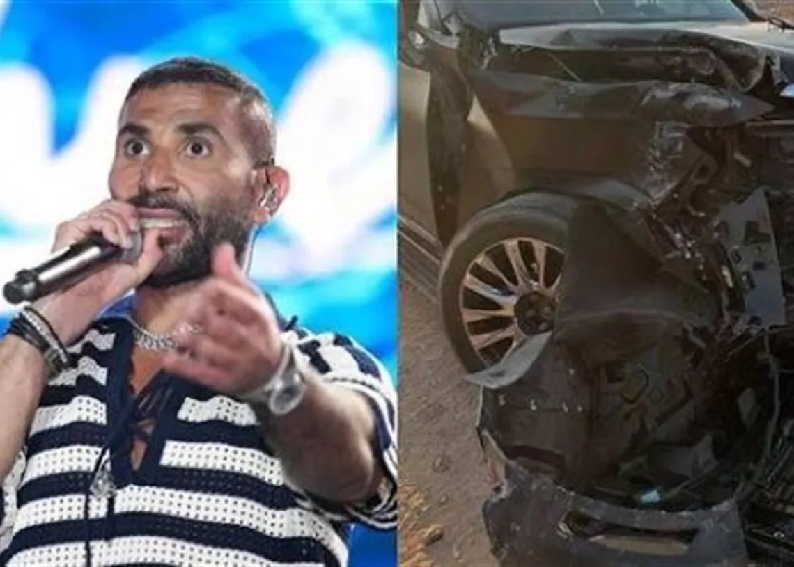 عاجل تعرض أحمد سعد لحادث سير على طريق السخنة ونقله إلى المستشفى | صوت المسيحي الحر