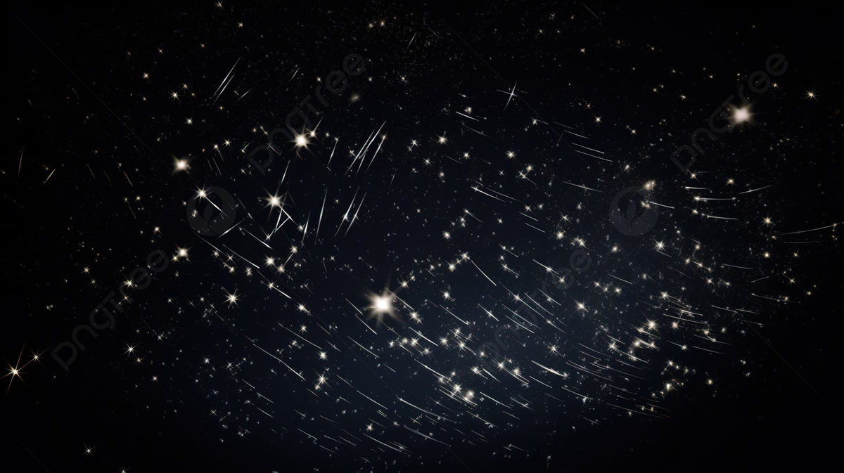 خط النجوم في سماء مظلمة مع مجرة ​​من النجوم صورة والصورة للتنزيل المجاني -  Pngtree