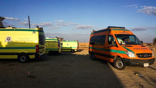 إصابة 3 أشخاص في حادث انقلاب دراجة نارية أعلى كوبري الجعافرة بالدقهلية